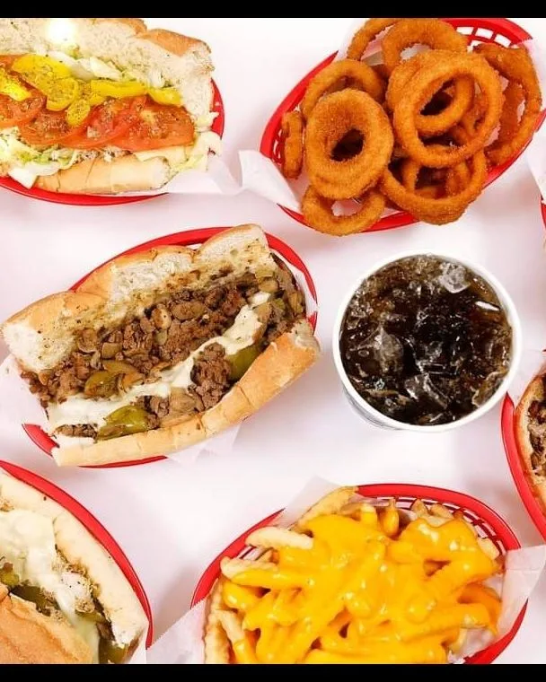 Amato's cheesesteaks, hoagies, fries, and sides at Amato's Cheesesteaks